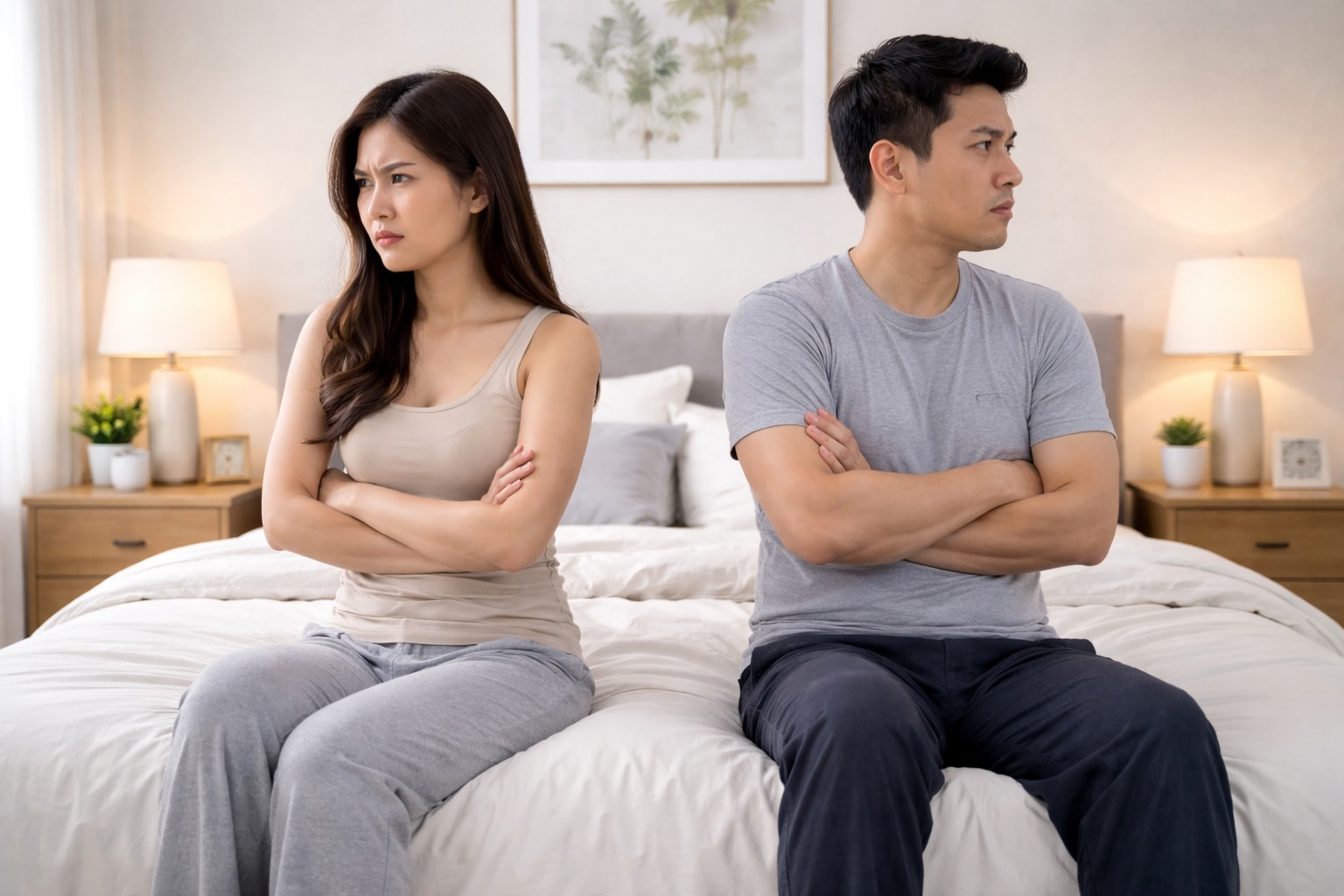 Pasangan yang tidak puas hati antara satu sama lain